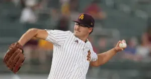 Blue Jays pick imposing lefty pitcher Cole Carlon with their first pick in 2026 MLB Draft - Jays Journal