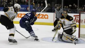 Maple Leafs' traded goalie Dennis Hildeby reveals what trade call forced him to miss