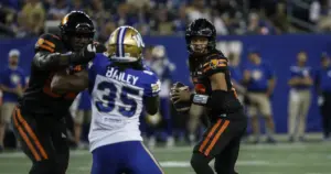 Lions to start Salter at QB, James Butler ruled out vs. Blue Bombers