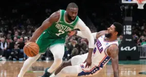Report: Celtics trade Jaylen Brown to 76ers for Paul George, picks