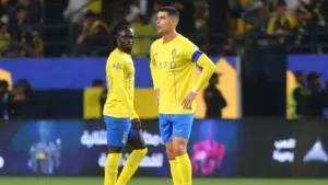 Cristiano Ronaldo: Ten-man Al-Nassr seal dramatic win after Portugal star subbed off