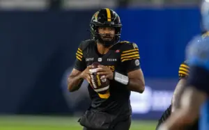 Stampeders look to start roll against Tiger-Cats without Vernon Adams Jr.