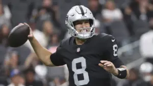 Fernando Mendoza dives into video study after Las Vegas Raiders' loss in preseason opener - TSN